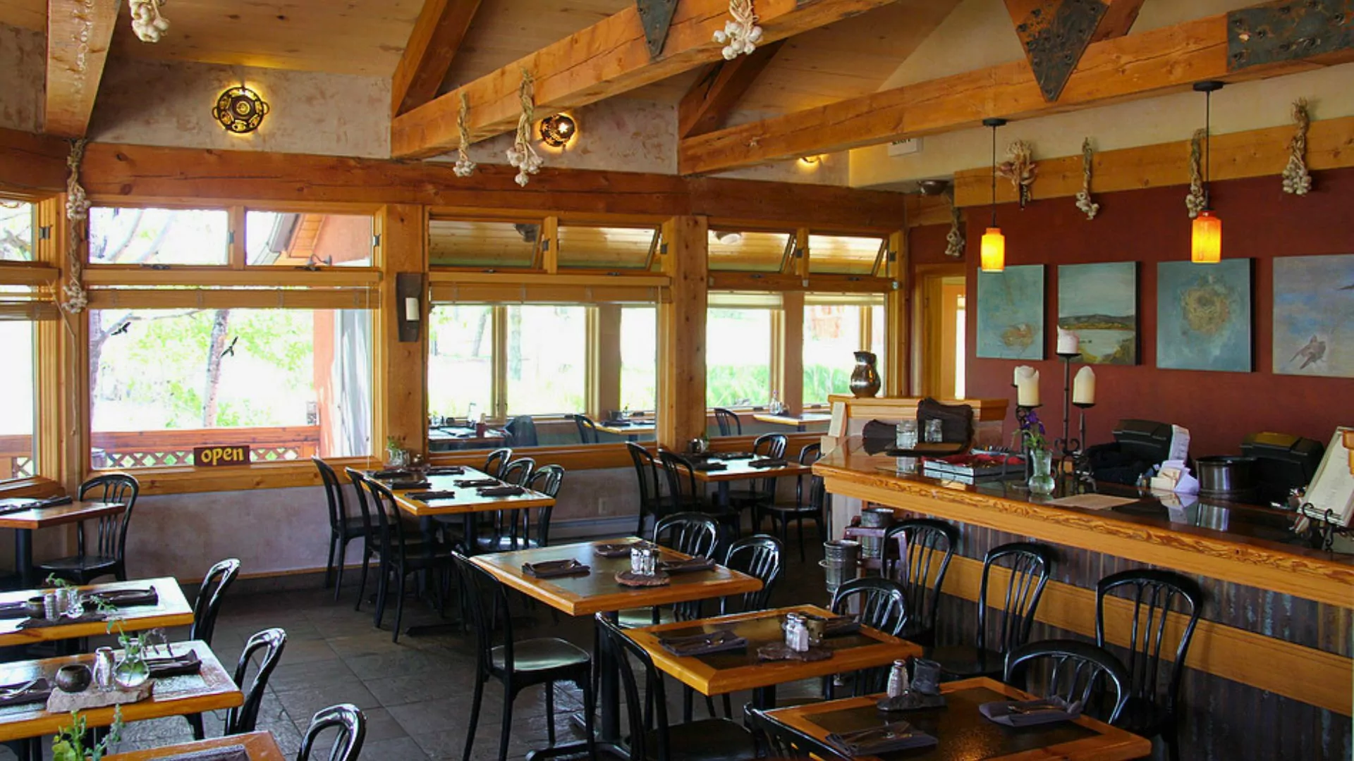 Hells backbone grill in Boulder, Utah