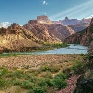 Grand canyon in October things to see river canyon sunset cliff