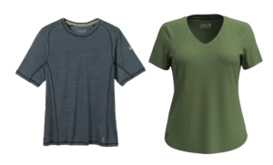 best hiking shirts smartwool active ultralite